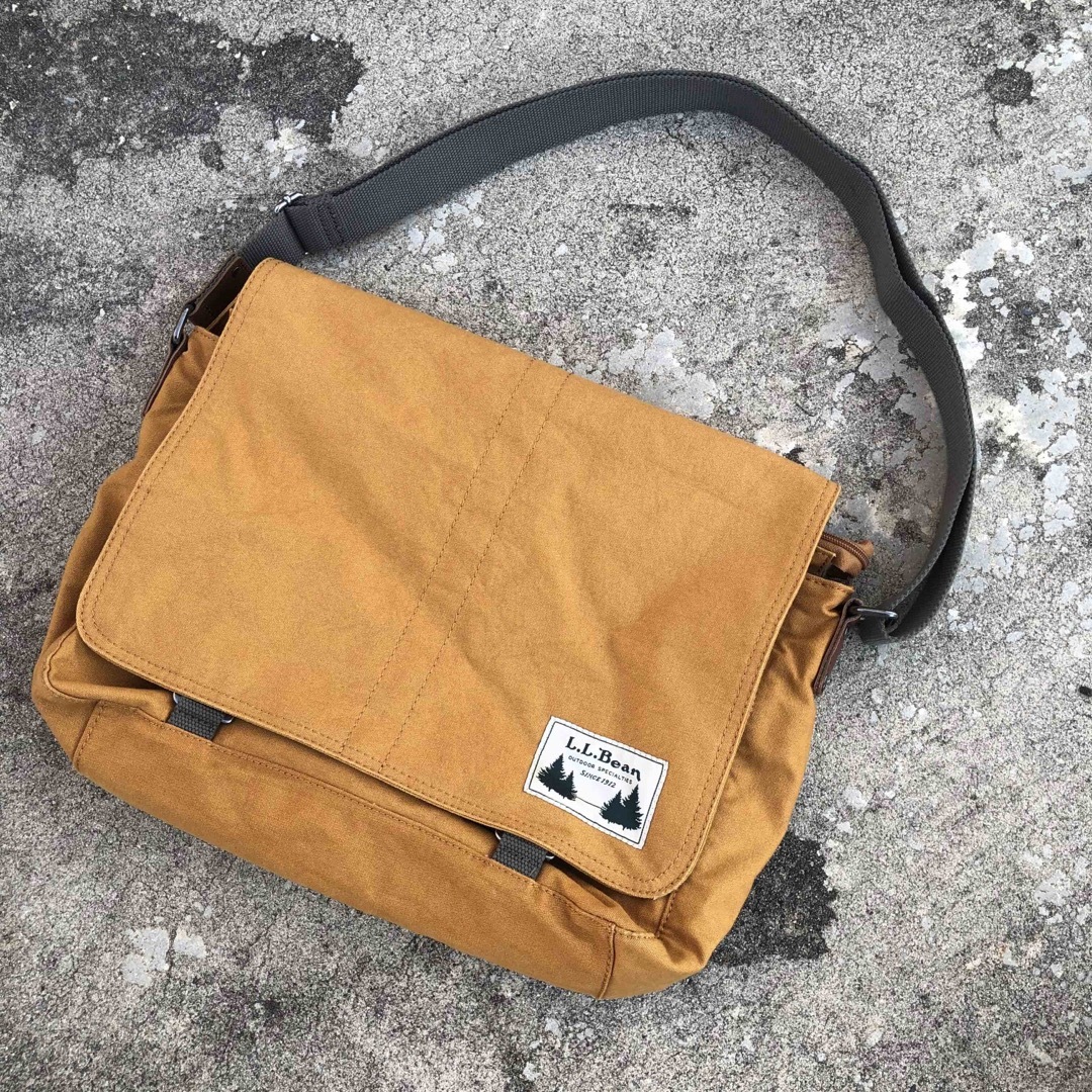 90s l.l.bean エルエルビーン ショルダーバッグ メッセンジャー 古着-