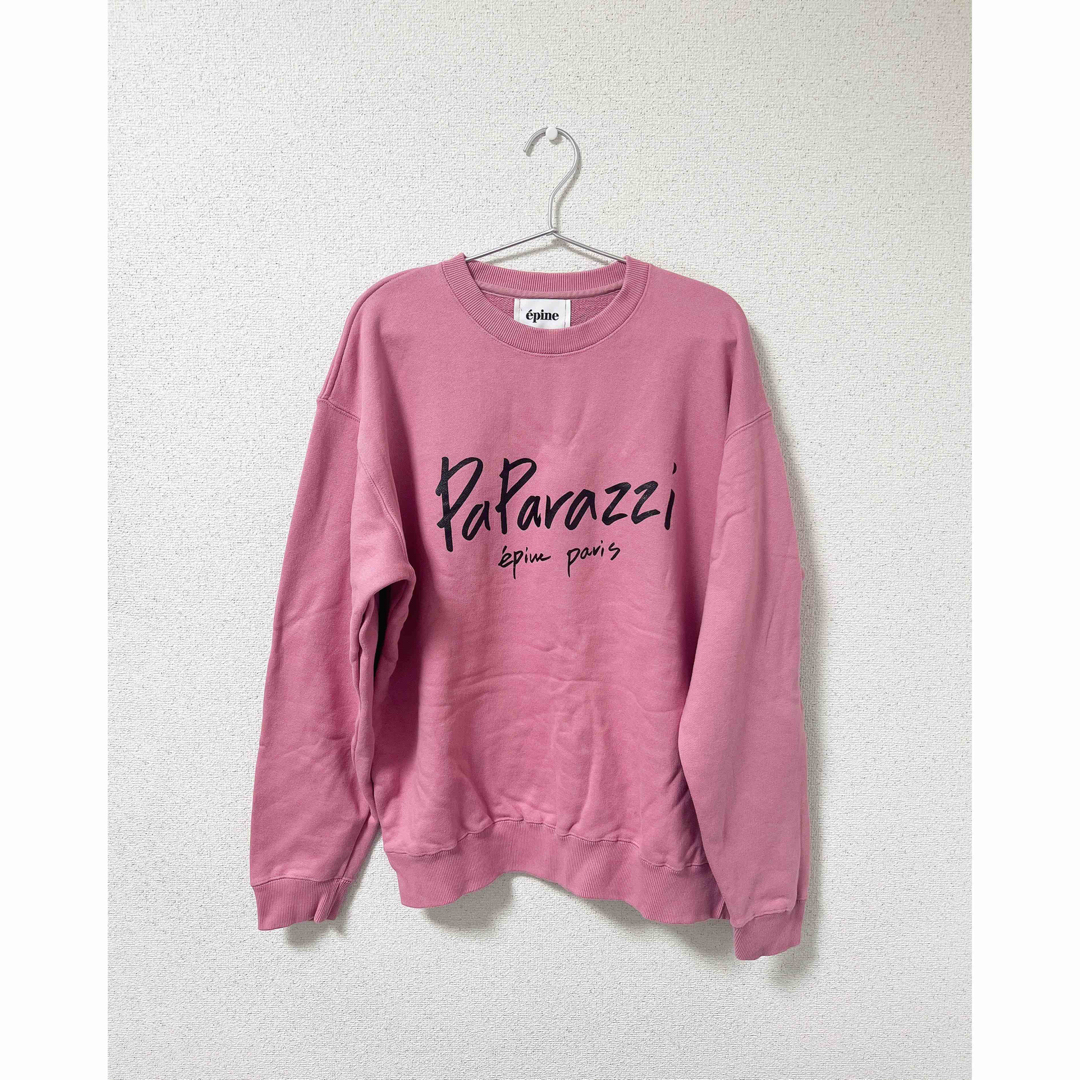 paparazzi sweat pink epine エピヌ スウェット ピンク