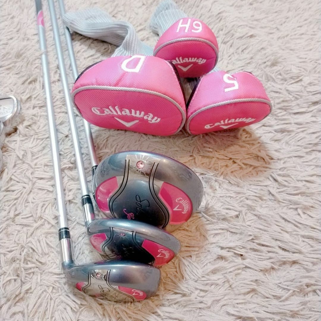 新品‼️Callaway solaire ピンク　レディースゴルフクラブセット