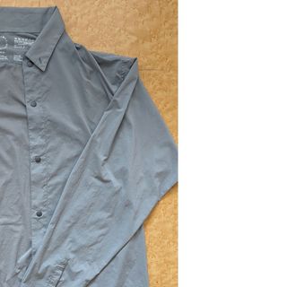 完売品　山と道 SS22 UL Shirt  Blue Gray サイズM 新品