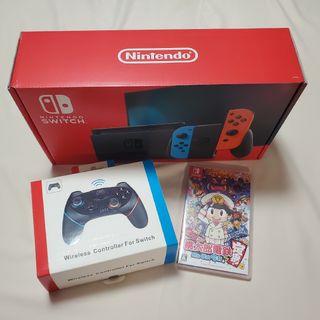 任天堂 - 任天堂Switch本体+桃太郎電鉄ソフト+本体カバー+