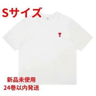 新品 AmiParis アミパリス Tシャツ 半袖  ミニロゴ M