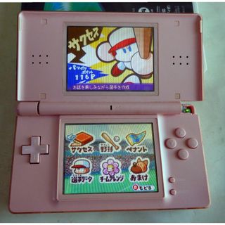 ニンテンドーDS(ニンテンドーDS)のYS お世話になります様専用 Nintendo DS Lite ピンク 訳あり(携帯用ゲーム機本体)