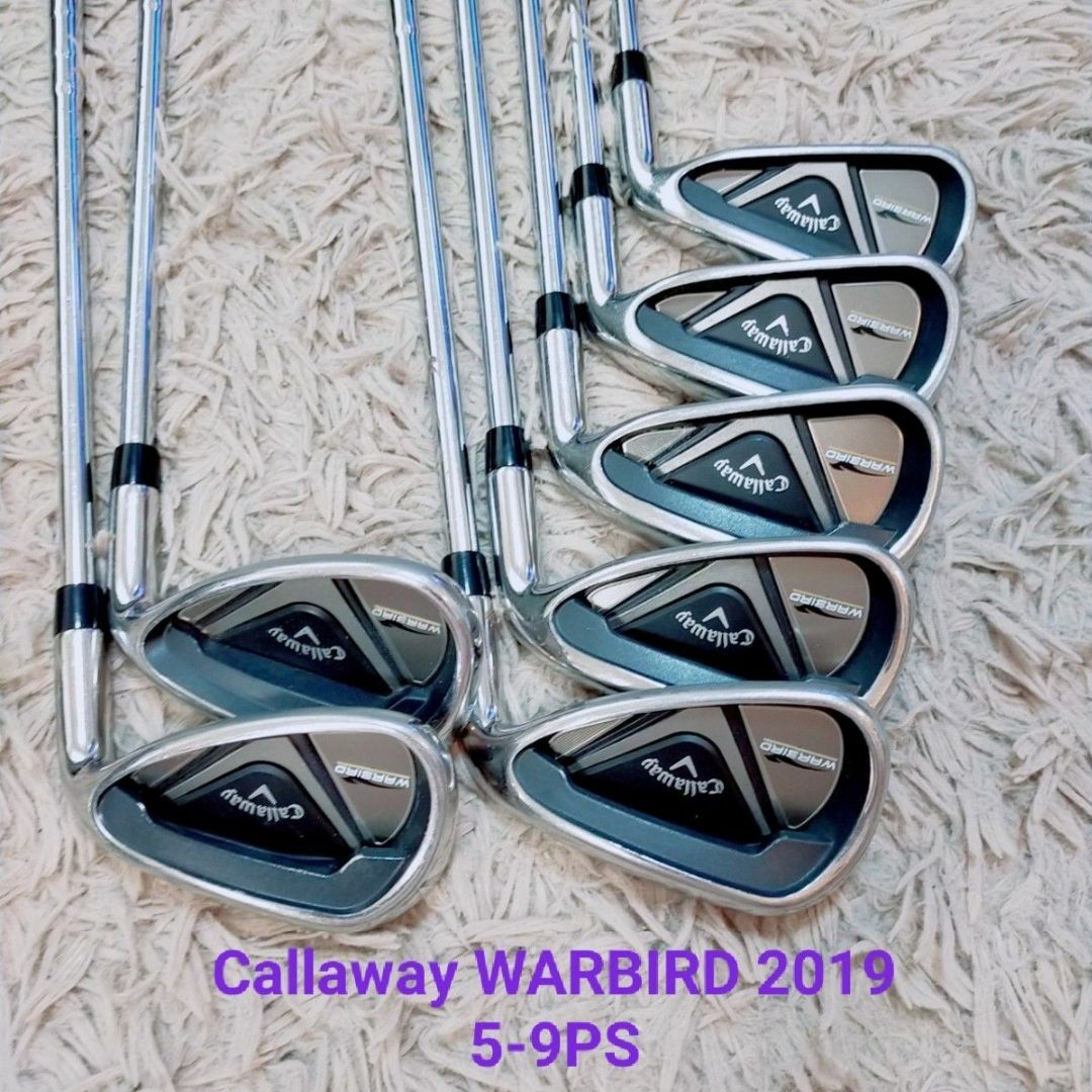 callaway WARBIRD アイアンセット 5〜S スチールFLEX SR