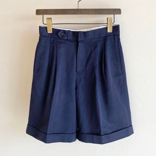 ラルフローレン(Ralph Lauren)のラルフローレン ゴルフ タック ツイル ショートパンツ 9 ネイビー(ショートパンツ)