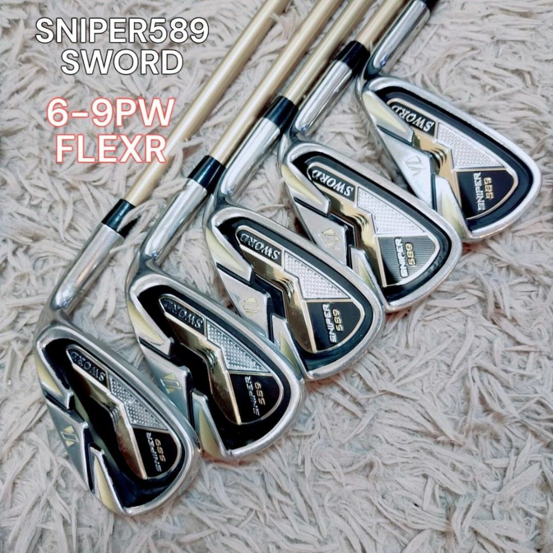 名器　KATANA GOLF SWORD SNIPER 589　メンズ 5本 右 | フリマアプリ ラクマ