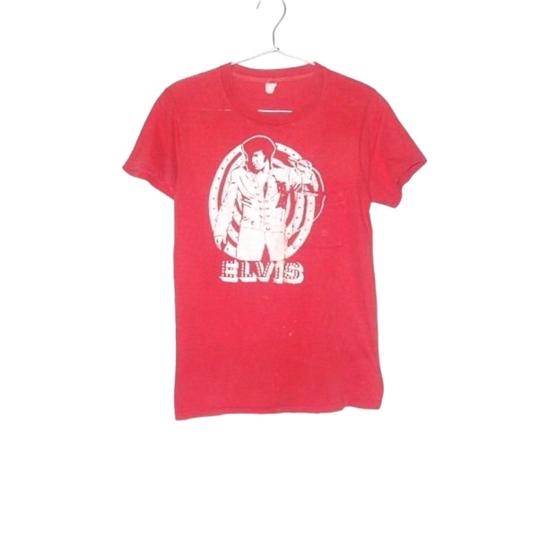 Santa Monica(サンタモニカ)の▪️70’s【ELVIS PRESLEY】VINTAGE TEE レディースのトップス(Tシャツ(半袖/袖なし))の商品写真