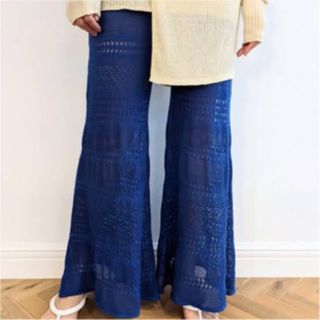 トゥデイフル(TODAYFUL)のお値下げ○Mediam⭐︎Lace Bell Bottoms(カジュアルパンツ)