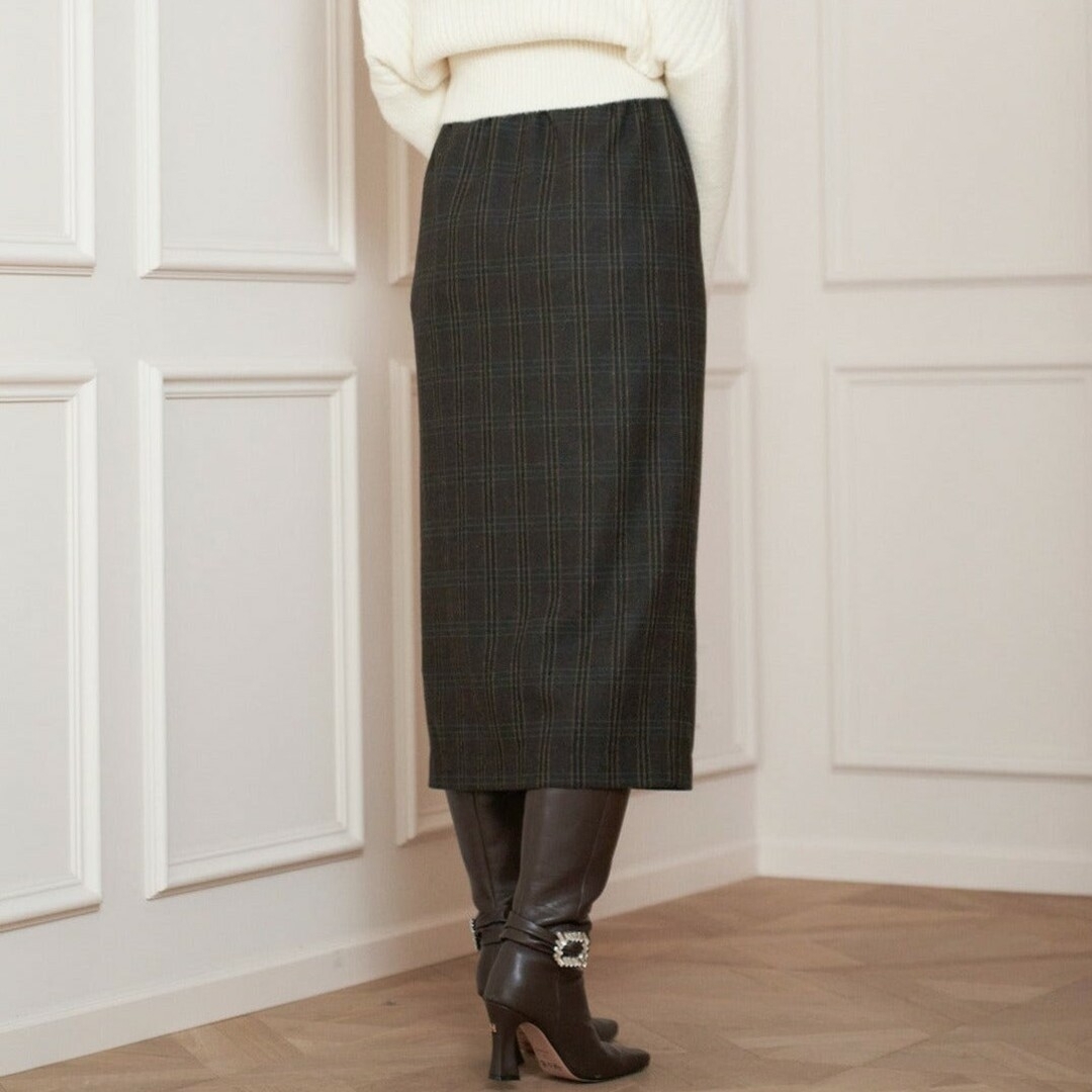 Orsay Plaid Skirt Set 5