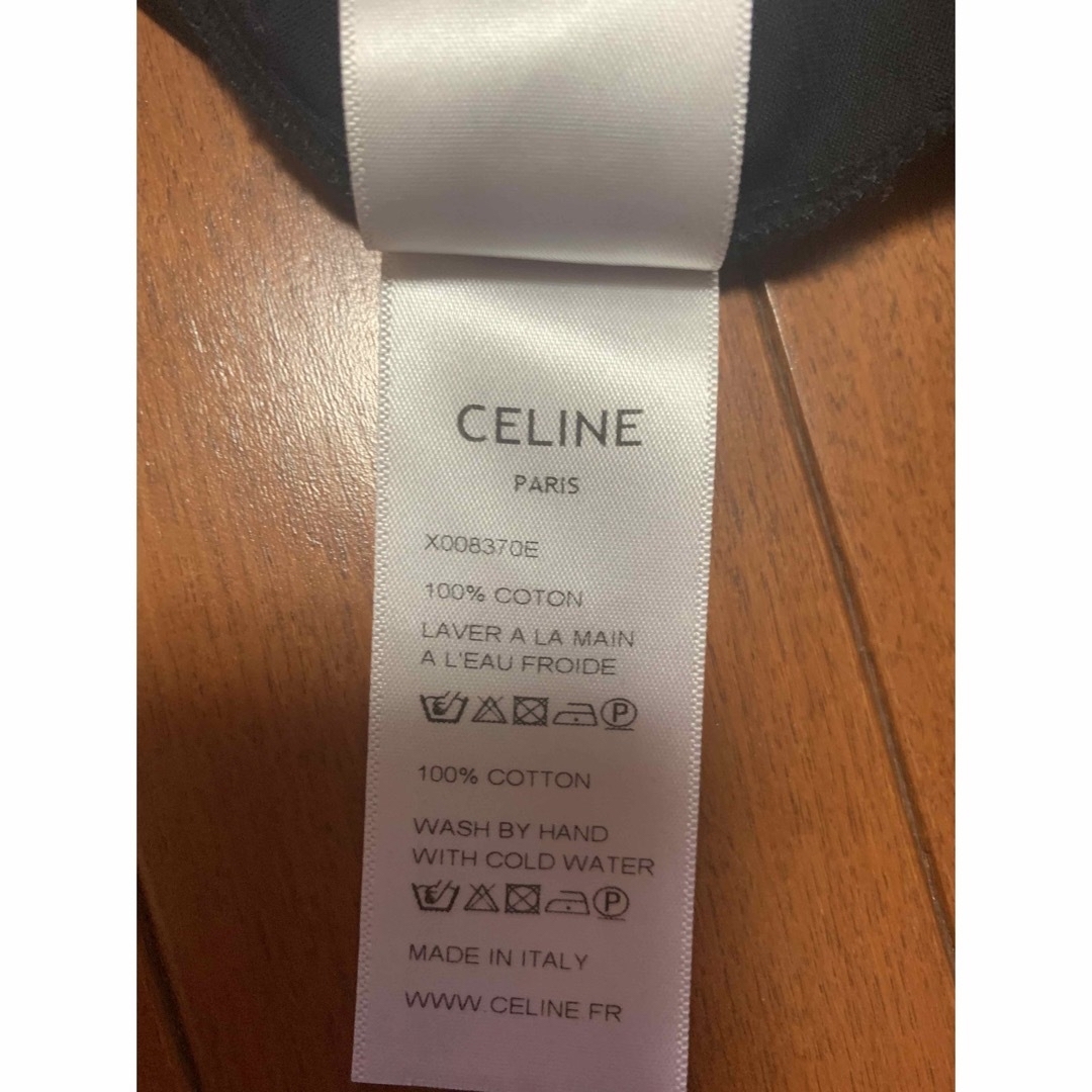 celine(セリーヌ)のセリーヌ CELINE コットンロゴTシャツ レディースのトップス(Tシャツ(半袖/袖なし))の商品写真