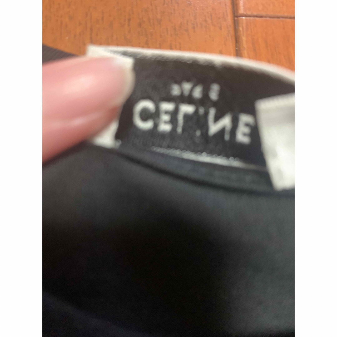 celine(セリーヌ)のセリーヌ CELINE コットンロゴTシャツ レディースのトップス(Tシャツ(半袖/袖なし))の商品写真