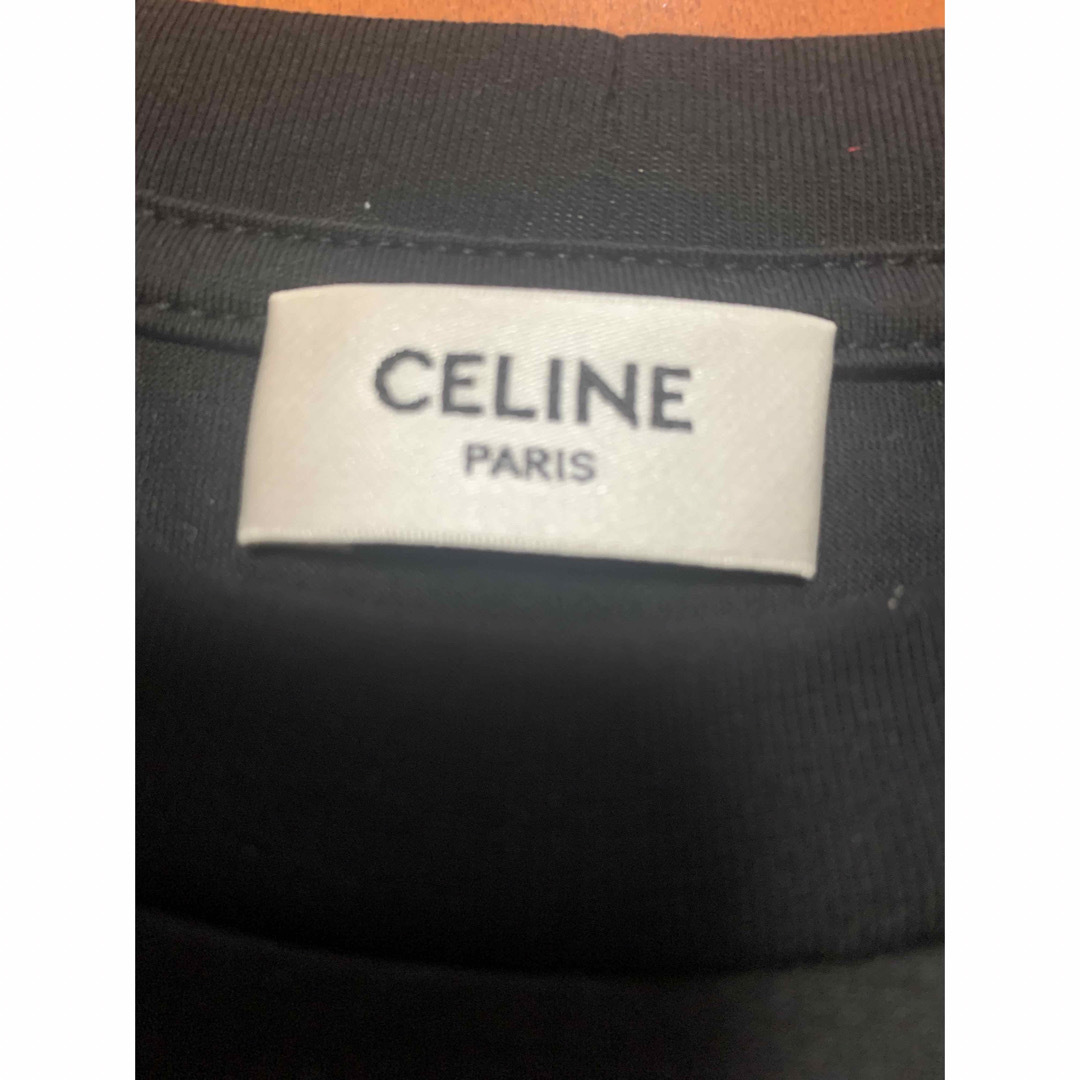 celine(セリーヌ)のセリーヌ CELINE コットンロゴTシャツ レディースのトップス(Tシャツ(半袖/袖なし))の商品写真