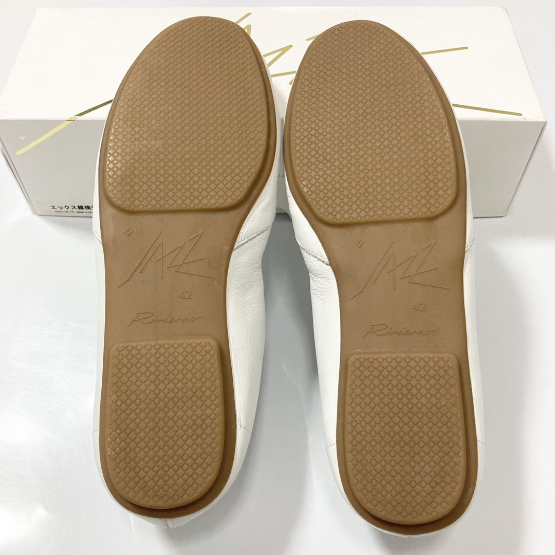 Rivieras - 新品 定価1.9万円 RIVIERAS JAZZ レザー スリッポン 42の
