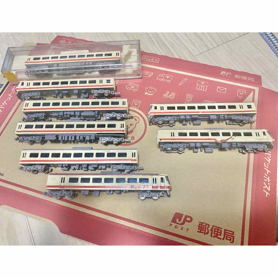 鉄道模型　中古セット⑧　西武鉄道5000系レッドアロー エンタメ/ホビーのおもちゃ/ぬいぐるみ(鉄道模型)の商品写真