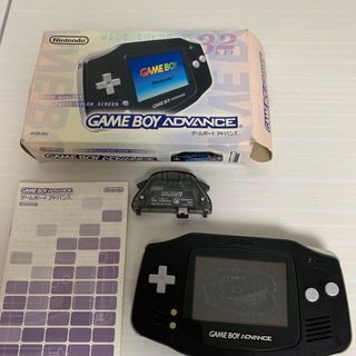 ゲームボーイアドバンス(ゲームボーイアドバンス)のジャンク品　ゲームボーイアドバンス　ブラック(携帯用ゲーム機本体)