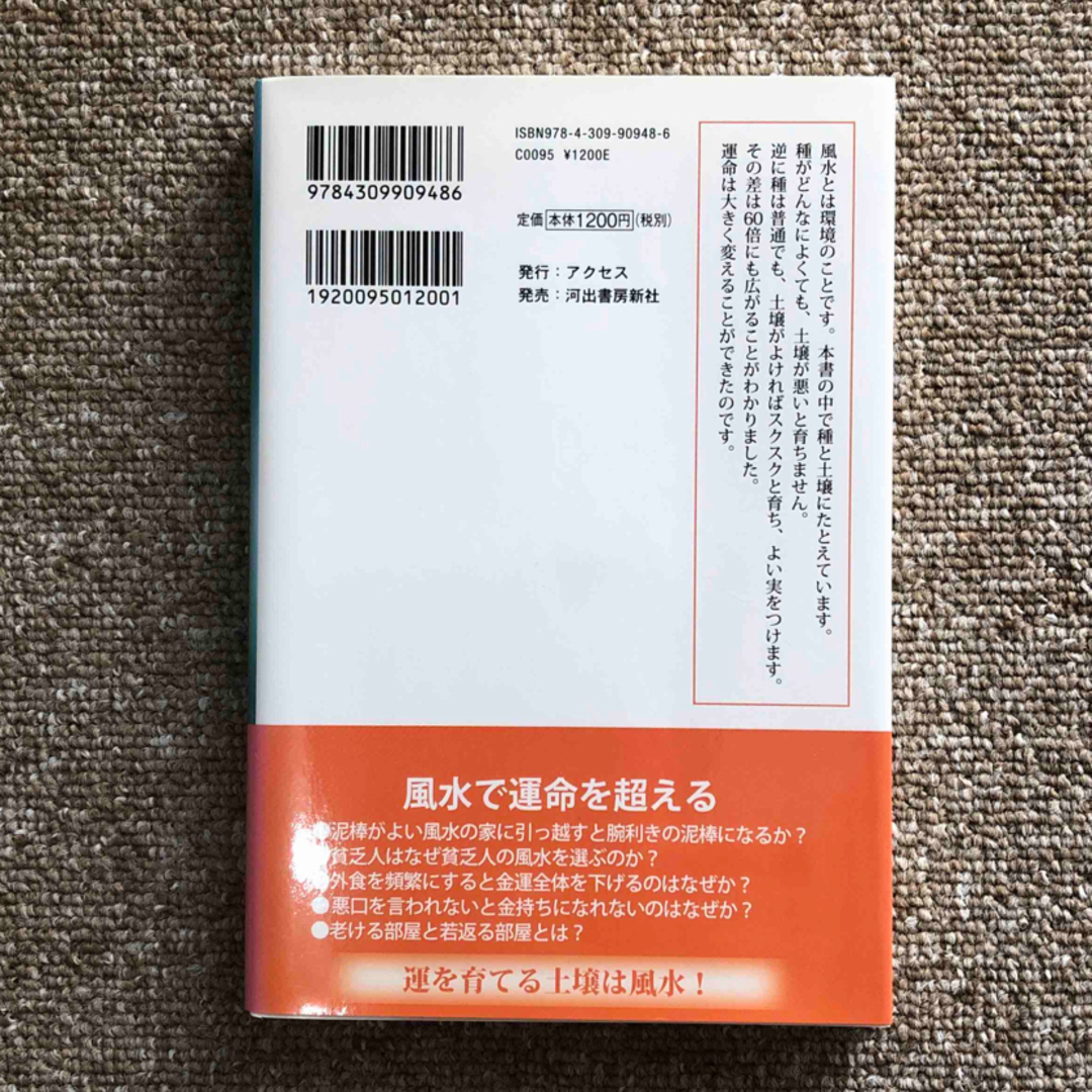 風水で運命逆転 エンタメ/ホビーの本(住まい/暮らし/子育て)の商品写真