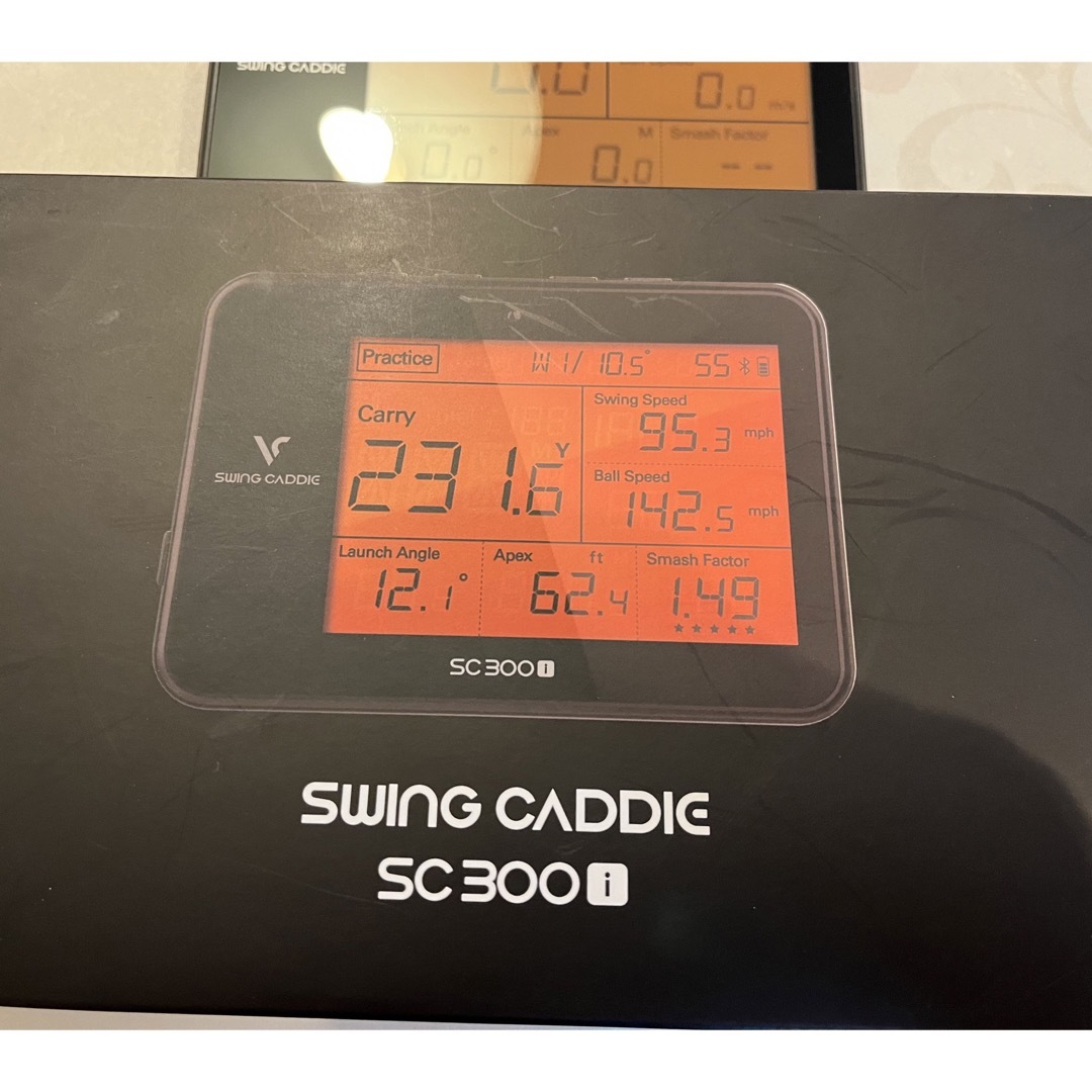 VOICE CADDIE(ボイスキャディ)のSWING CADDIE SC300i （送料込み） チケットのスポーツ(ゴルフ)の商品写真