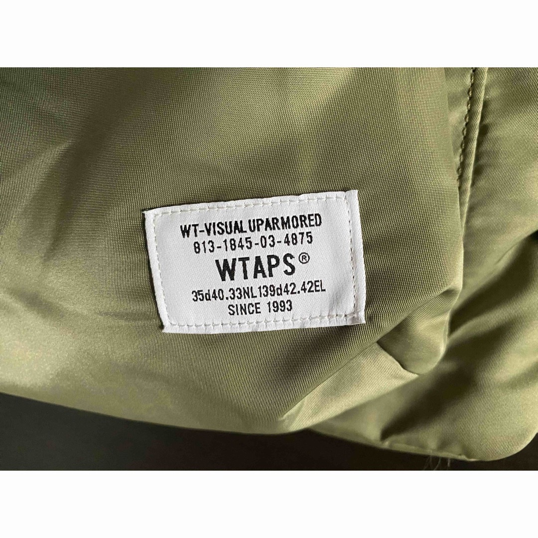 W)taps(ダブルタップス)のwtaps Book Pack Bag Nylon Olive メンズのバッグ(バッグパック/リュック)の商品写真