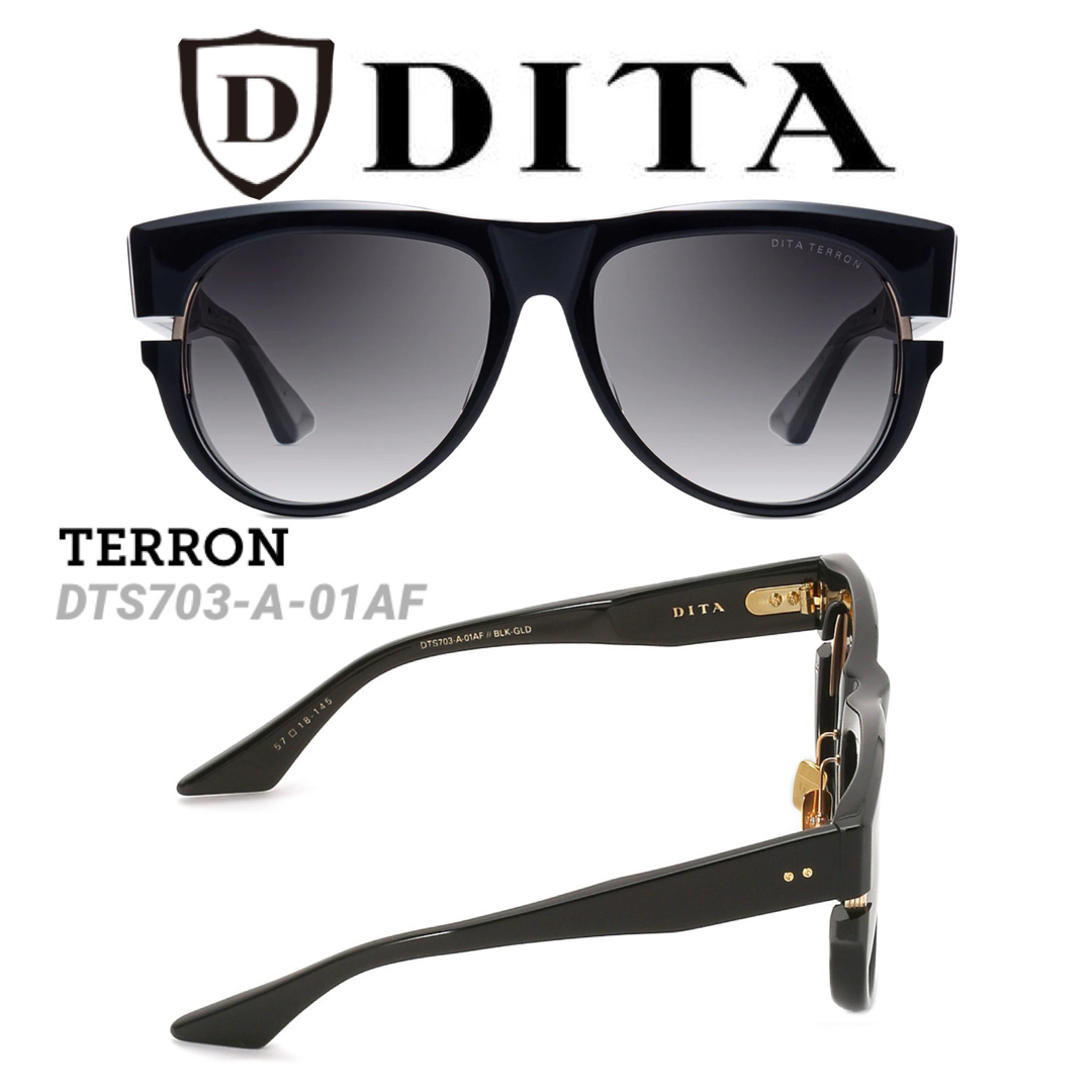 DITA - 新品 定価6.9万円 DITA ディータ TERRON ブラックの通販 by ROE