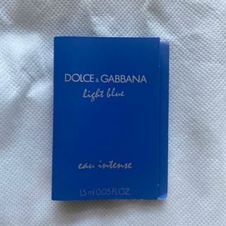 ドルチェアンドガッバーナ(DOLCE&GABBANA)のドルチェ&ガッバーナ香水ライトブルー　1.5ml(その他)