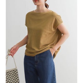 アーバンリサーチドアーズ リネン カットソー(レディース/半袖)の通販