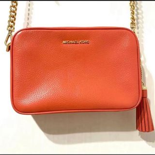 マイケルコース(Michael Kors) 革 バッグ（オレンジ/橙色系）の通販 35