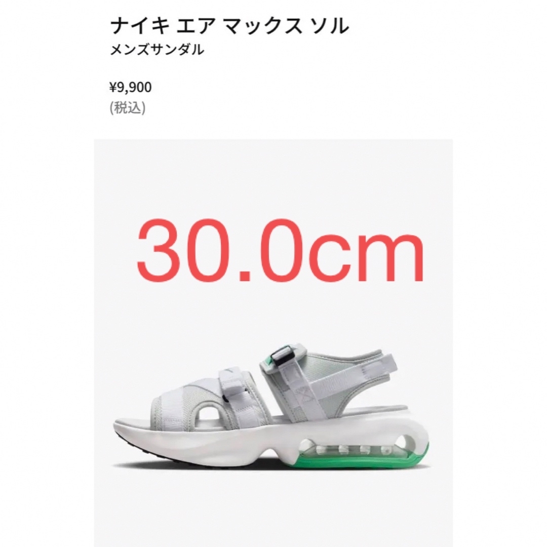 30.0cm NIKE AIR MAX SOL SANDAL 005