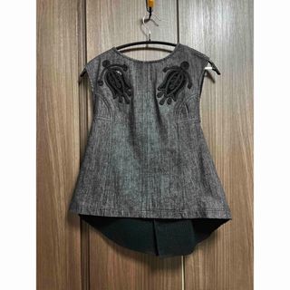 mame - Mame kurogouchi コード刺繍ベストの通販 by .|マメならラクマ