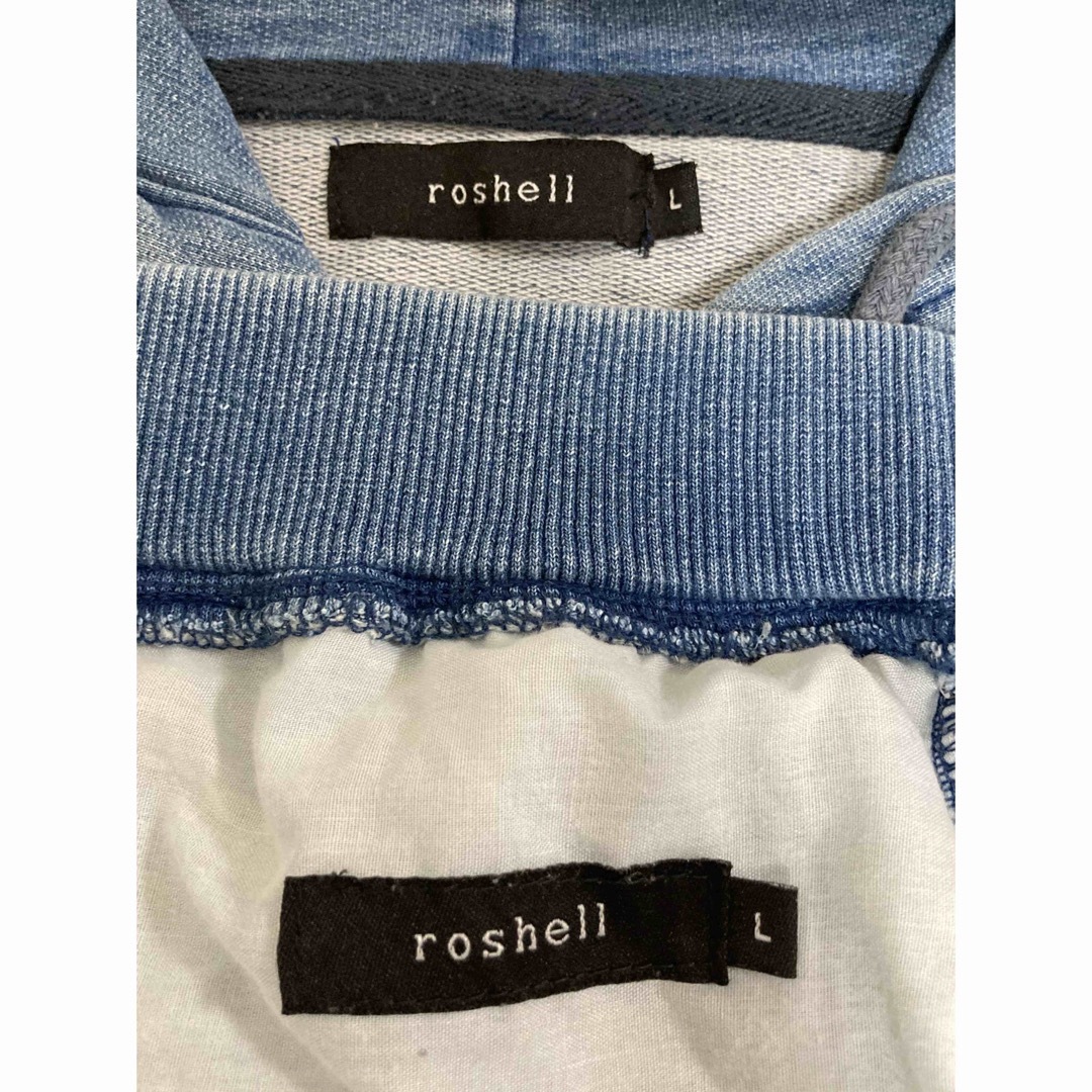 Roshell(ロシェル)のメンズ服　roshell　スウェットデニムセットアップ メンズのメンズ その他(その他)の商品写真