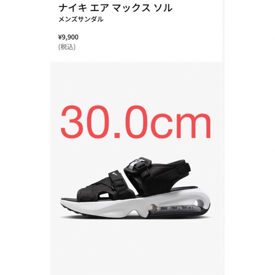 30.0cm NIKE AIR MAX SOL SANDAL 002のサムネイル