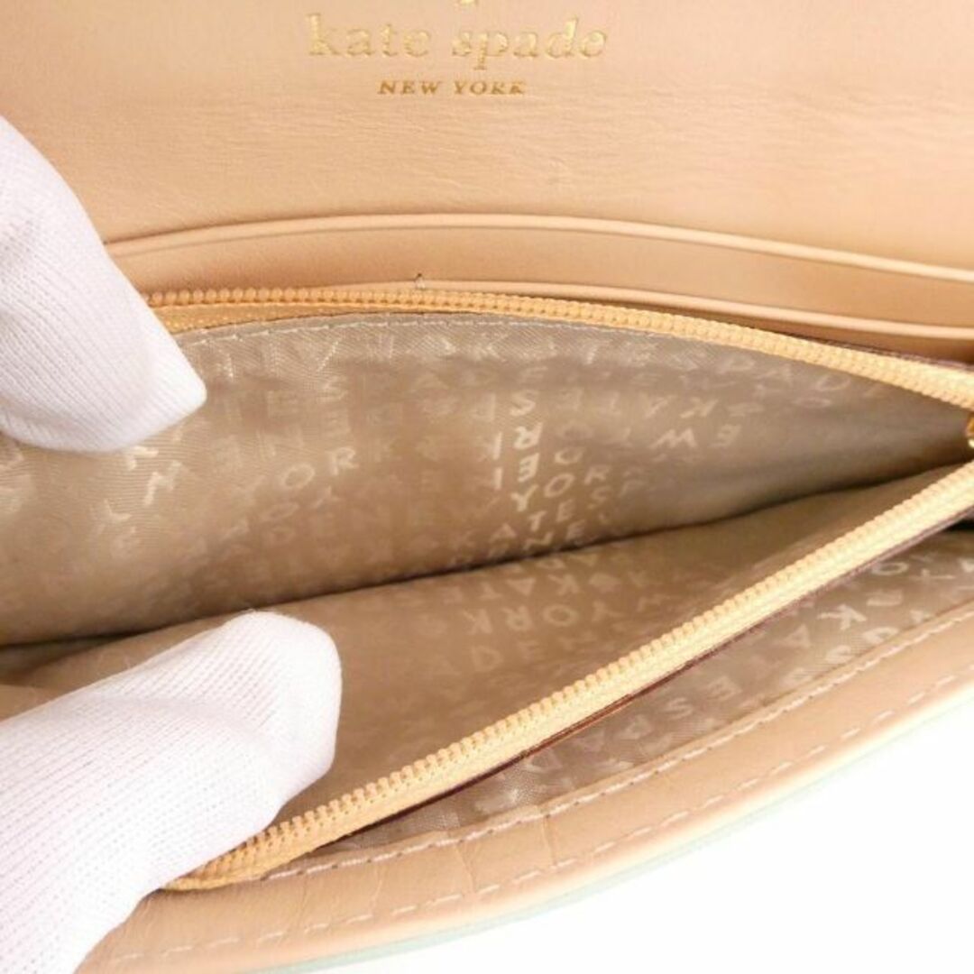 未使用　kate spade ケイトスペード  二つ折り長財布