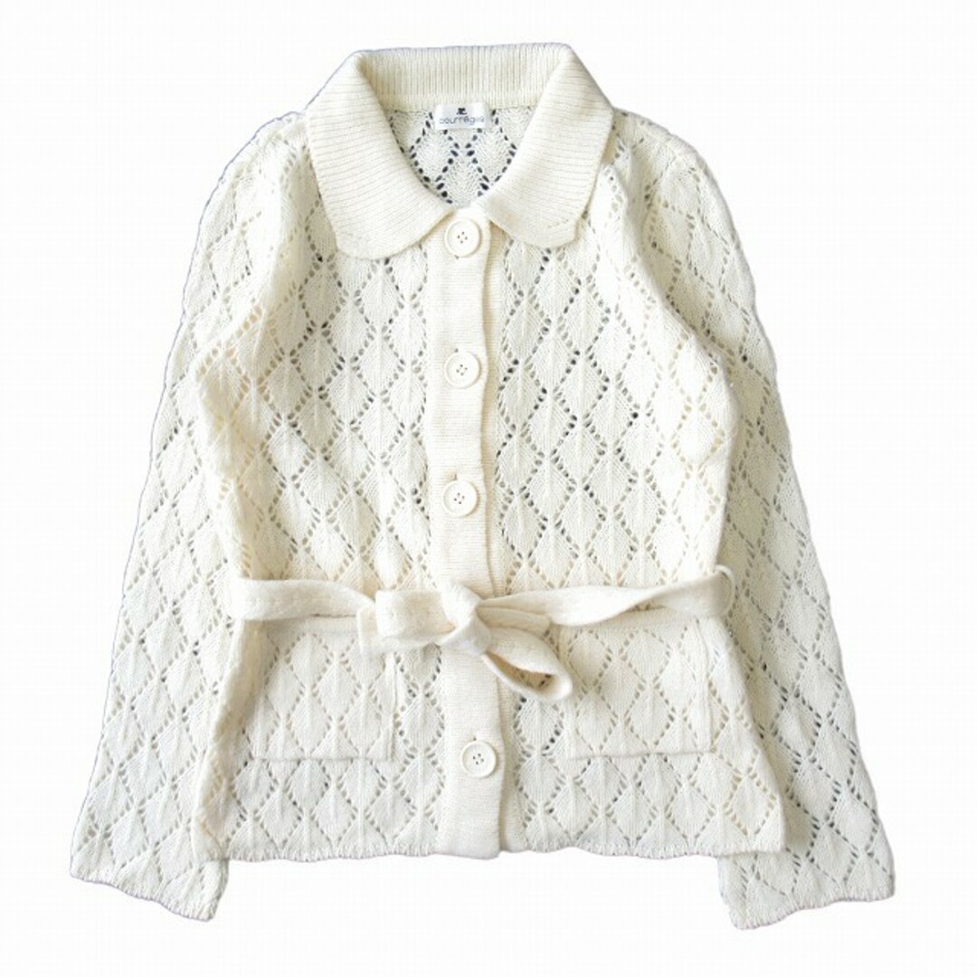 Courreges - 美品 クレージュ courreges ウール 透かし編み ニット ...