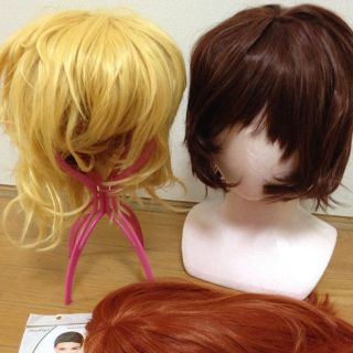 コスプレ ウィッグ 瑠璃夜さま取り置き(ショートストレート)