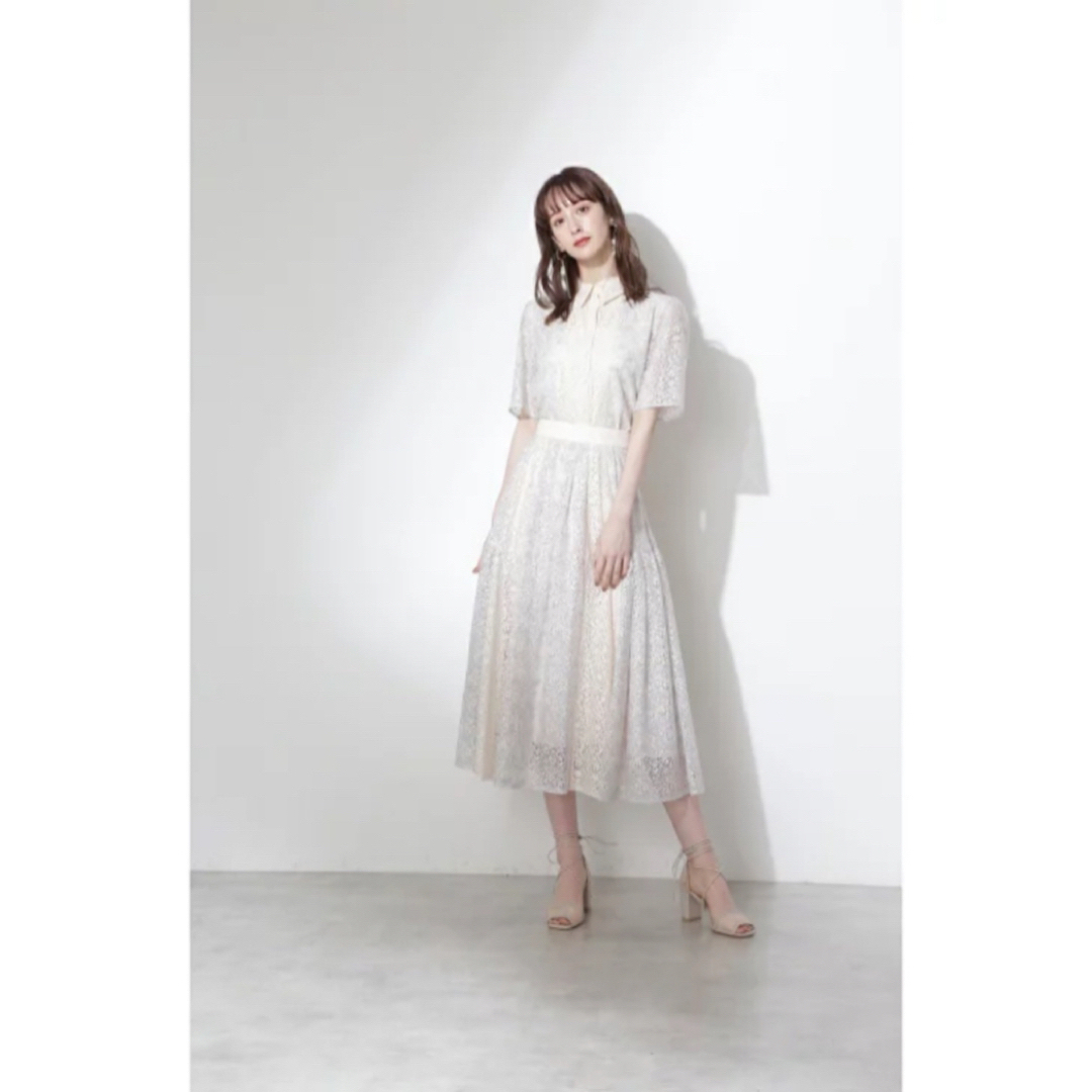 JILLSTUART(ジルスチュアート)の22SS プラントダイレーススカート プラントダイレースブラウス セットアップ レディースのワンピース(ロングワンピース/マキシワンピース)の商品写真