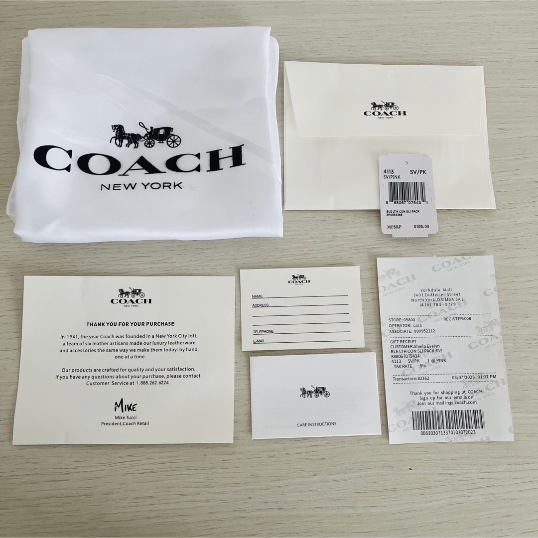COACH - 【新品未使用】コーチ ショルダーバッグ トートバッグ