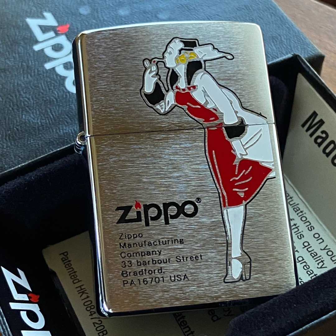 新品 Zippo ウィンディ ガール レッド 200 ジッポー