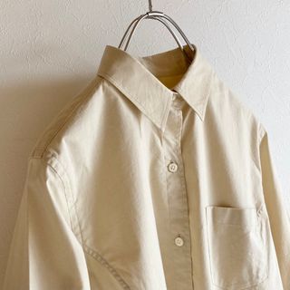 ラルフローレン(Ralph Lauren)のラルフローレン ブラックレーベル ストレッチ コットン 7分袖 シャツ ベージュ(シャツ/ブラウス(長袖/七分))