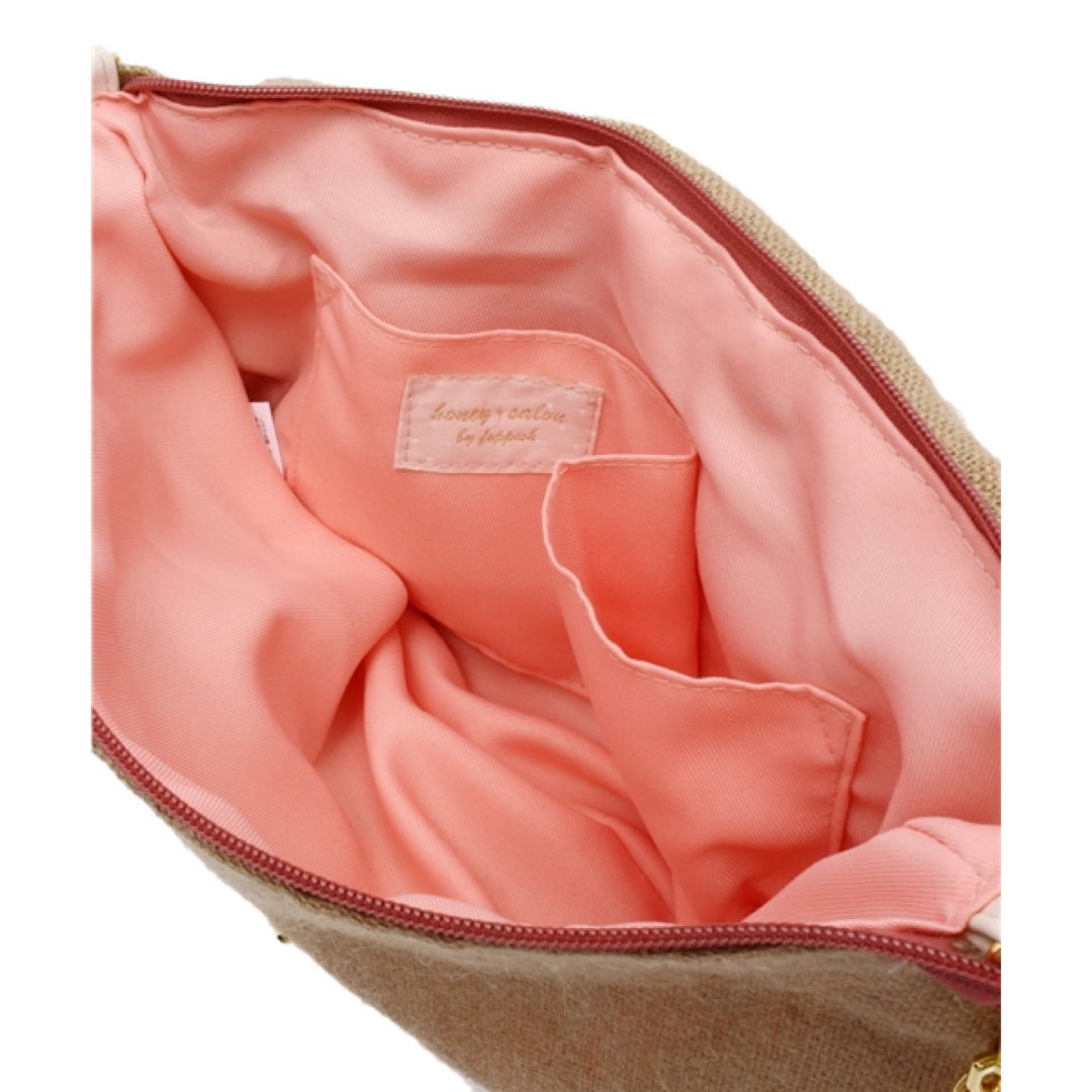 Honey Salon(ハニーサロン)のパイナップル ジュートショルダーバッグ メンズのバッグ(ショルダーバッグ)の商品写真