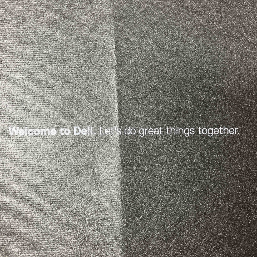 【未使用品】 Dell パソコン 傷防止の不識布 黒色 スマホ/家電/カメラのPC/タブレット(PC周辺機器)の商品写真