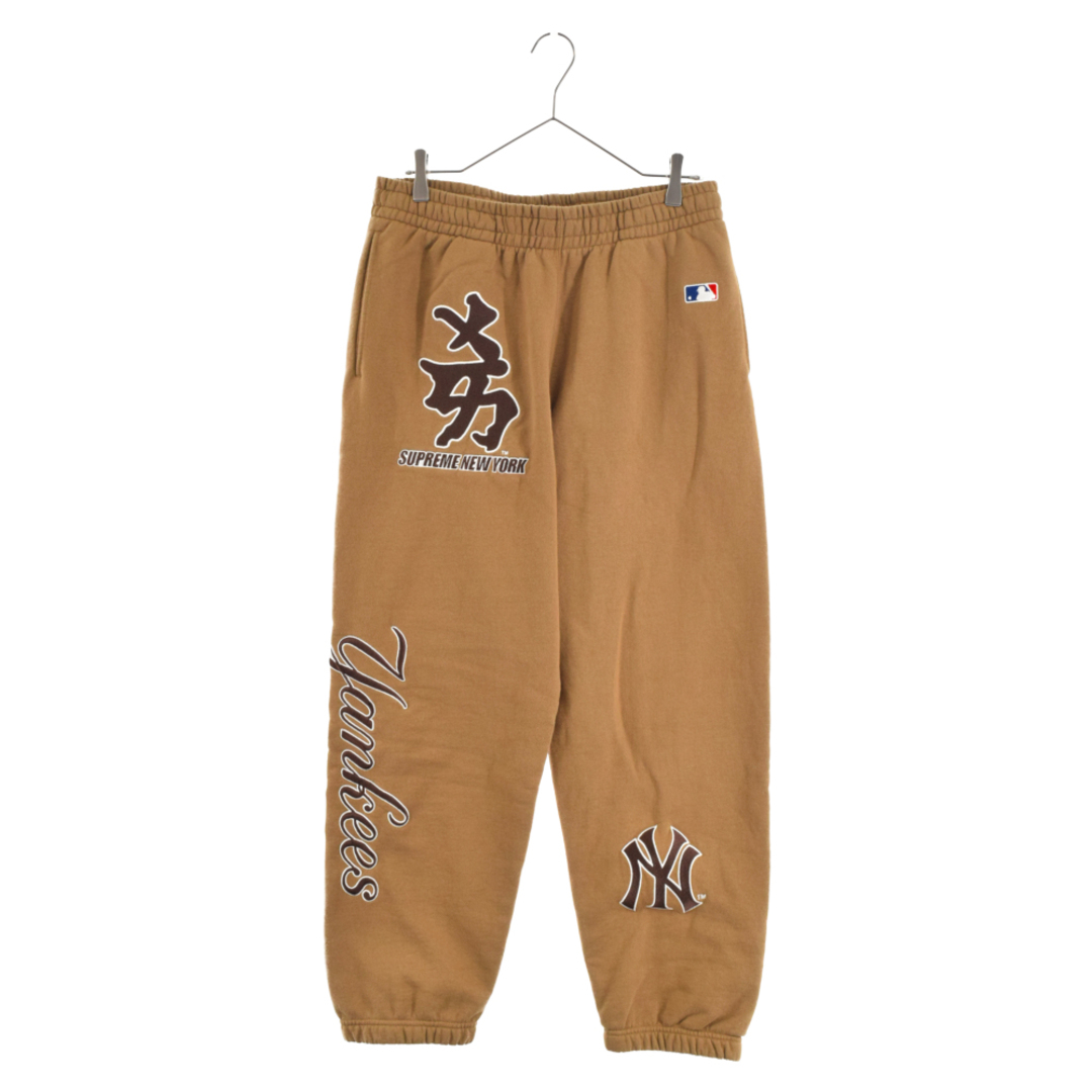 SUPREME シュプリーム 22AW New York Yankees Kanji Sweatpant ニューヨーク ヤンキース 漢字 スウェット パンツ ブラウン