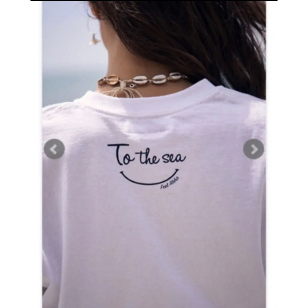 WIND AND SEA(ウィンダンシー)のWIND AND SEA×To the sea" LOGO TEE Lサイズ メンズのトップス(Tシャツ/カットソー(半袖/袖なし))の商品写真