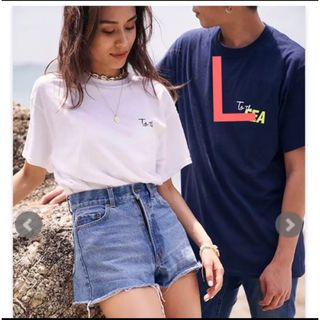 ウィンダンシー(WIND AND SEA)のWIND AND SEA×To the sea" LOGO TEE Lサイズ(Tシャツ/カットソー(半袖/袖なし))