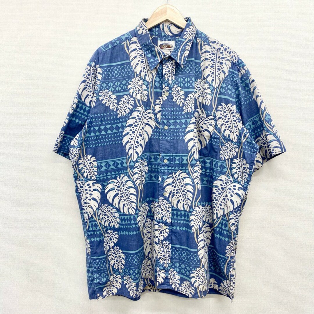 90's HAWAII製 レインスプーナー 裏地アロハシャツ vintage