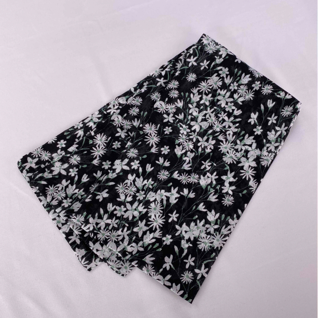 シフォンボイル小花スカーフ レディースのファッション小物(マフラー/ショール)の商品写真