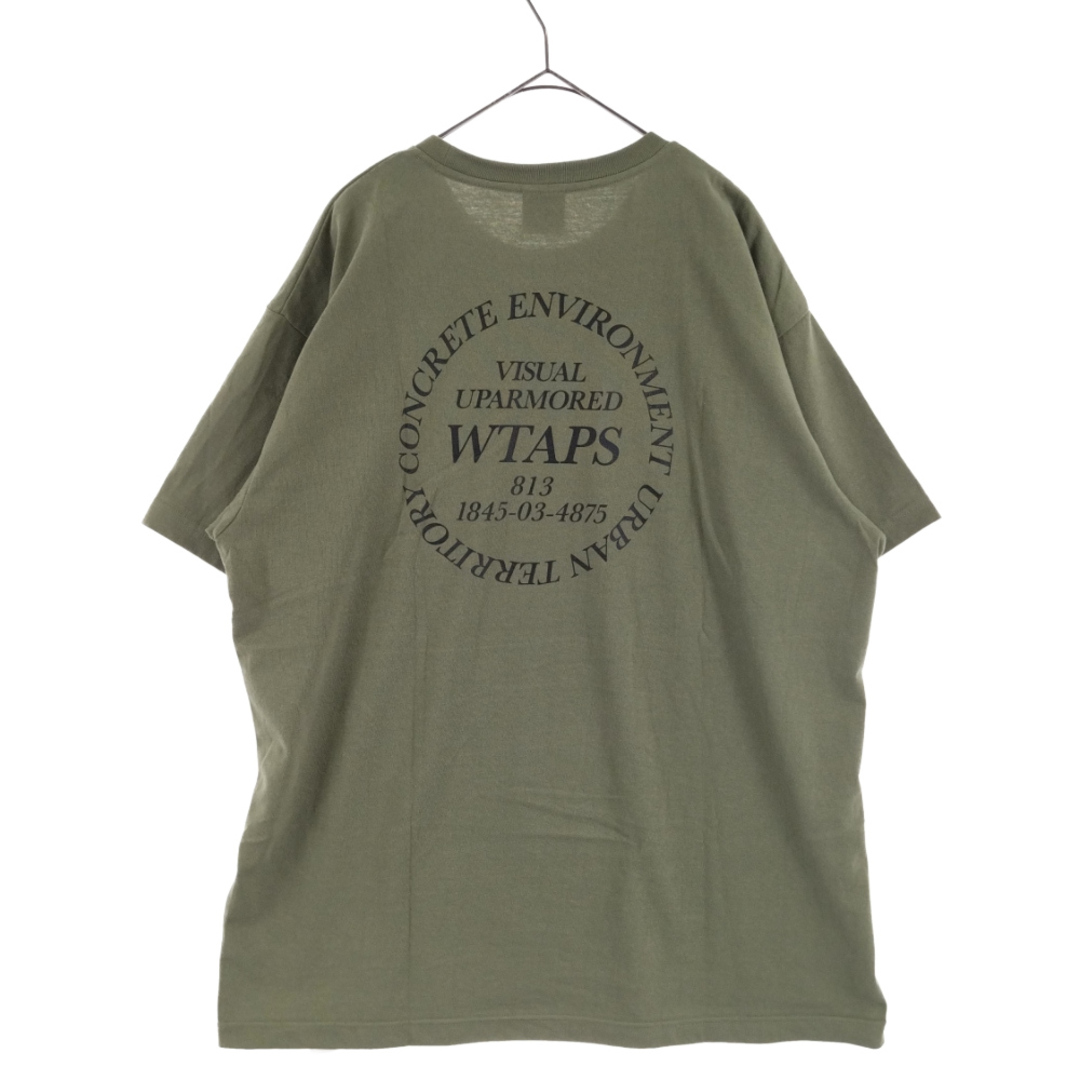 WTAPS ダブルタップス 23SS SNEAK COLLECTION INGREDIENTS SS COTTON Tee  バックロゴプリント半袖Tシャツ 231ATDT-STM07S カーキ | フリマアプリ ラクマ