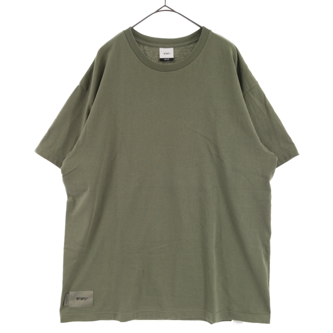 WTAPS ダブルタップス 23SS SNEAK COLLECTION INGREDIENTS SS COTTON Tee  バックロゴプリント半袖Tシャツ 231ATDT-STM07S カーキ