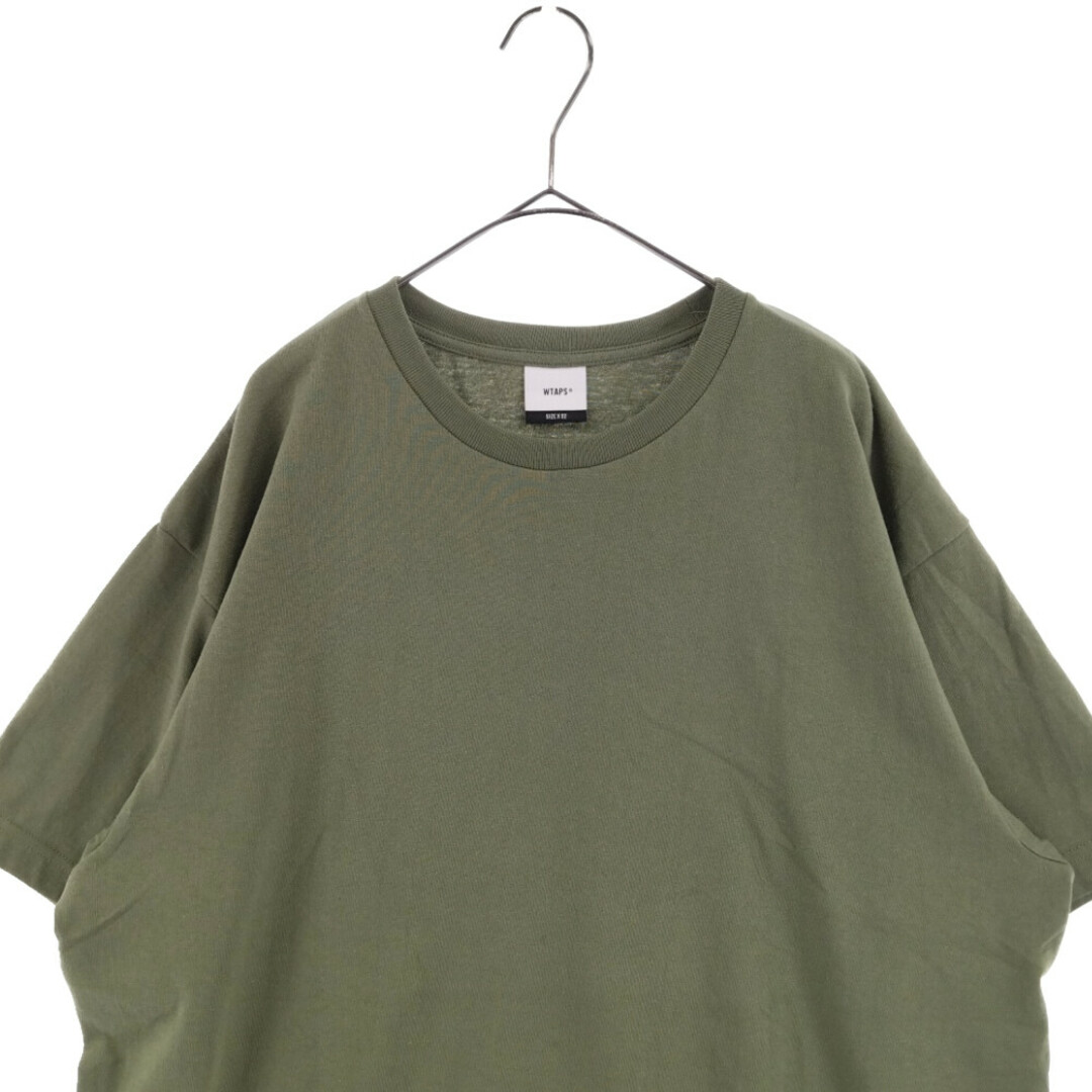 WTAPS ダブルタップス 23SS SNEAK COLLECTION INGREDIENTS SS COTTON Tee  バックロゴプリント半袖Tシャツ 231ATDT-STM07S カーキ