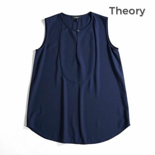 セオリー(theory)の839*極美品 セオリー Theory ノースリーブブラウス.(シャツ/ブラウス(半袖/袖なし))