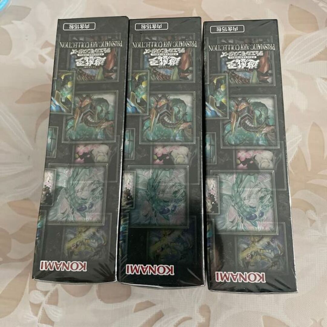 遊戯王 プリズマティックアートコレクション 新品未開封 3box