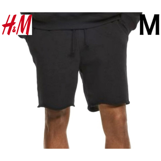 エイチアンドエム(H&M)の新品 H&M 切りっぱなし カットオフ スウェット ショートパンツ M.(ショートパンツ)